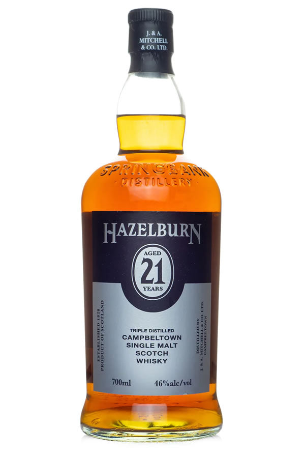 Hazelburn 21 Year 700ML | Triple-Distilled Campbeltown Malt – The
