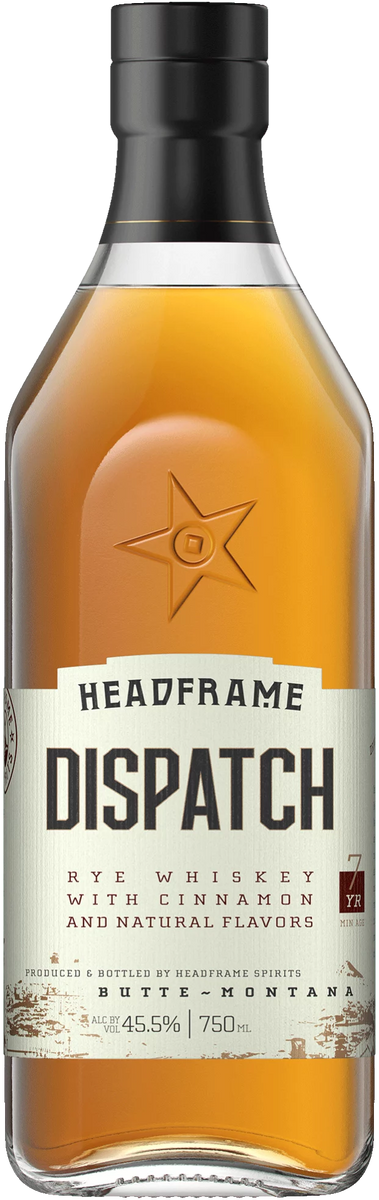Montana Rye Headframe Dispatch Cinnamon Rye 750ML | Aged Montana Craft Rye – The ...