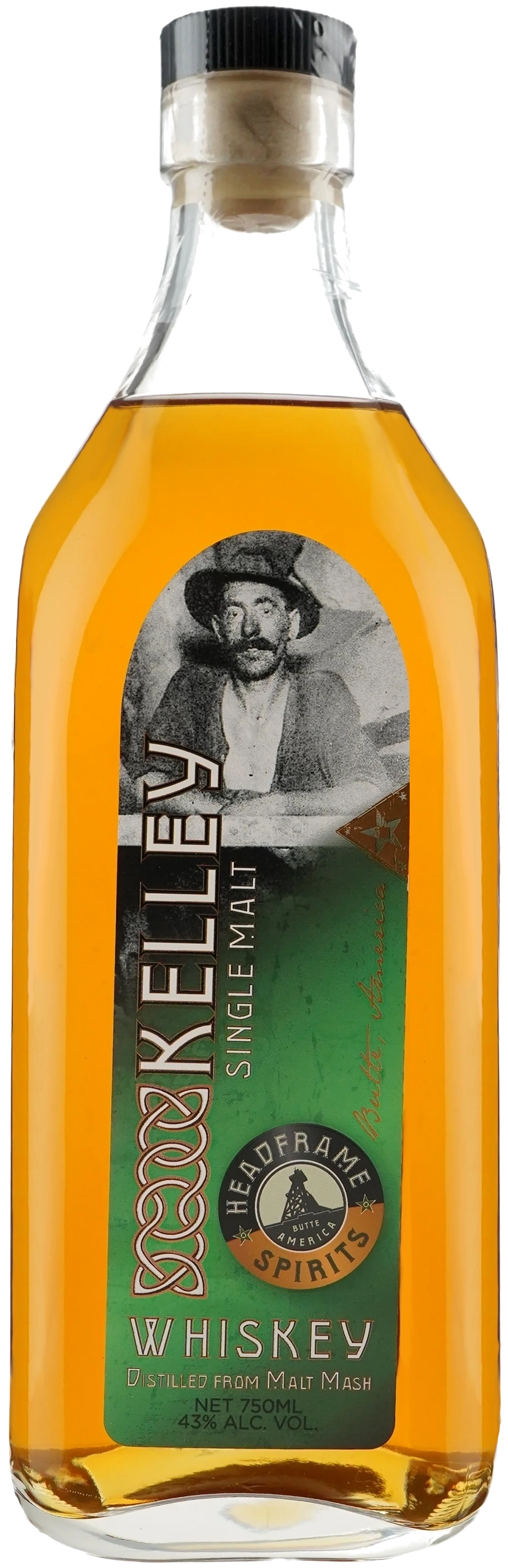 Headframe Kelley Irish Single Malt 750ML