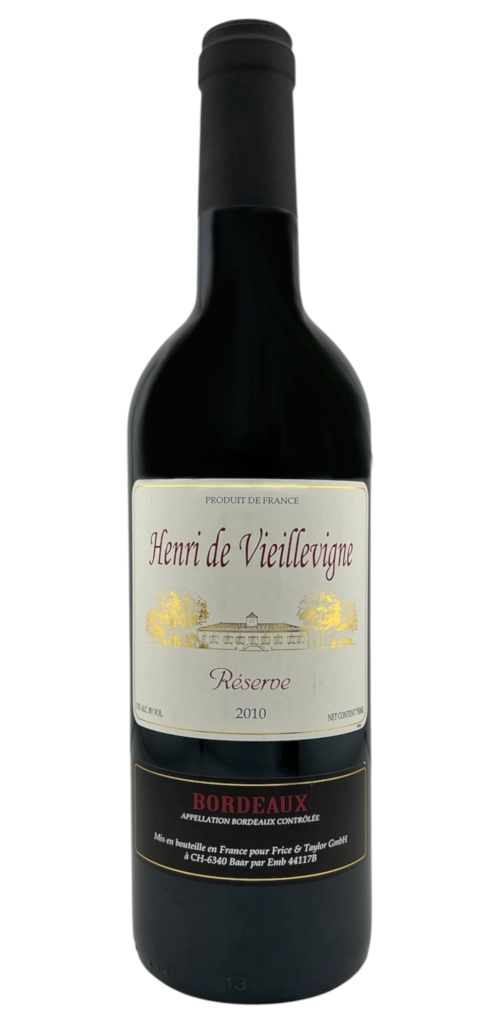 Henri de Vieillevigne Reserve Bordeaux
