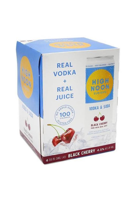 High Noon Vodka & Soda Black Cherry