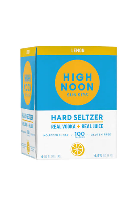 High Noon Vodka & Soda Lemon