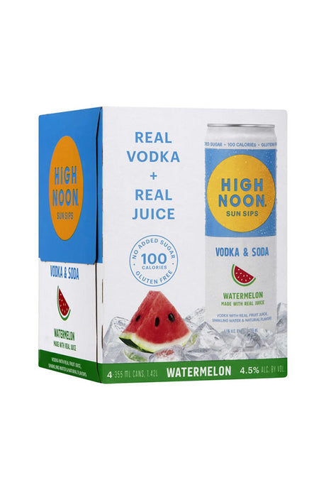 High Noon Vodka & Soda Watermelon