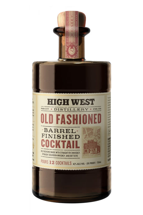 High West Barrel Finished Old Fashioned