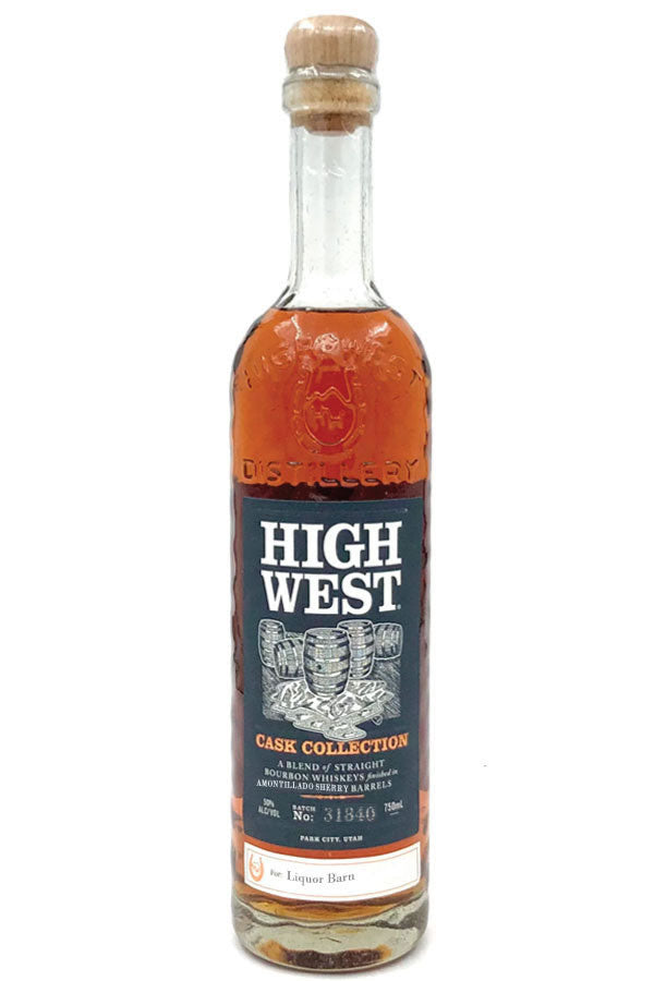 High West Liquor Barn Barrel Select Amontillado Sherry Cask Finish Bourbon 750ML