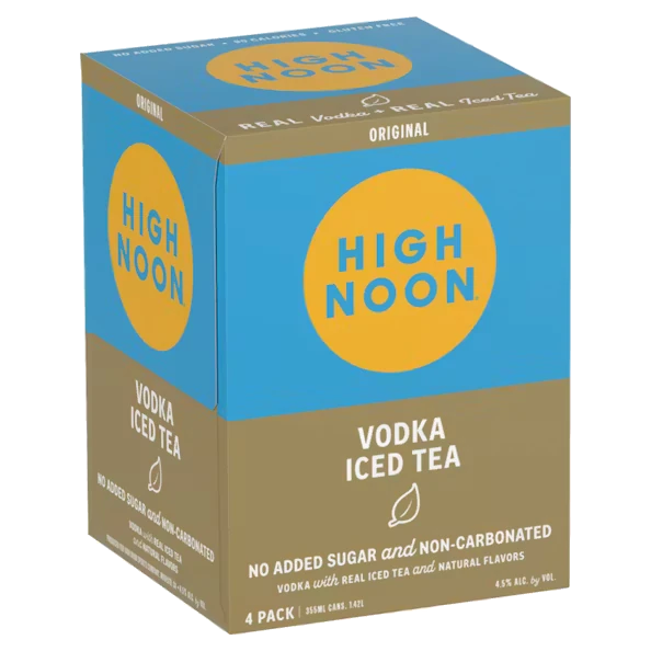 High Noon Vodka Iced Tea 4Pk