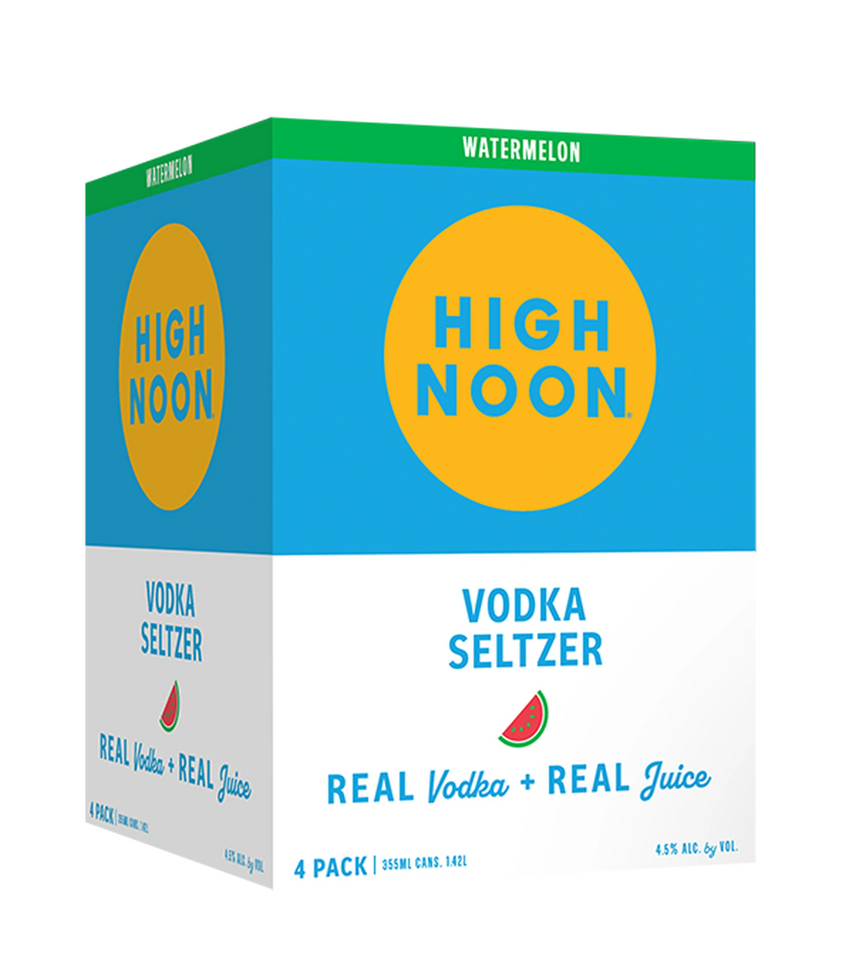 High Noon Vodka Seltzer Watermelon 4Pk