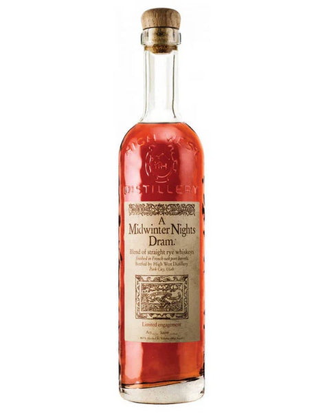 【ミッドウィンターナイトドラム】ウイスキー High West A Midwinter Night's Dram 750ML | Port-Finished Rye – The