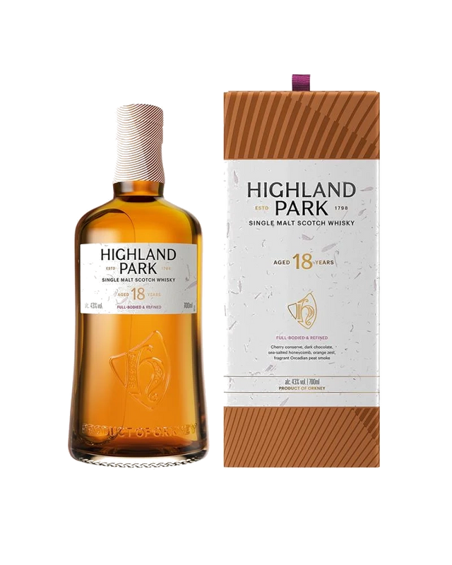 Highland Park 18 Year 750ML - Single Malt Scotch | Shop Online at The Liquor Barn