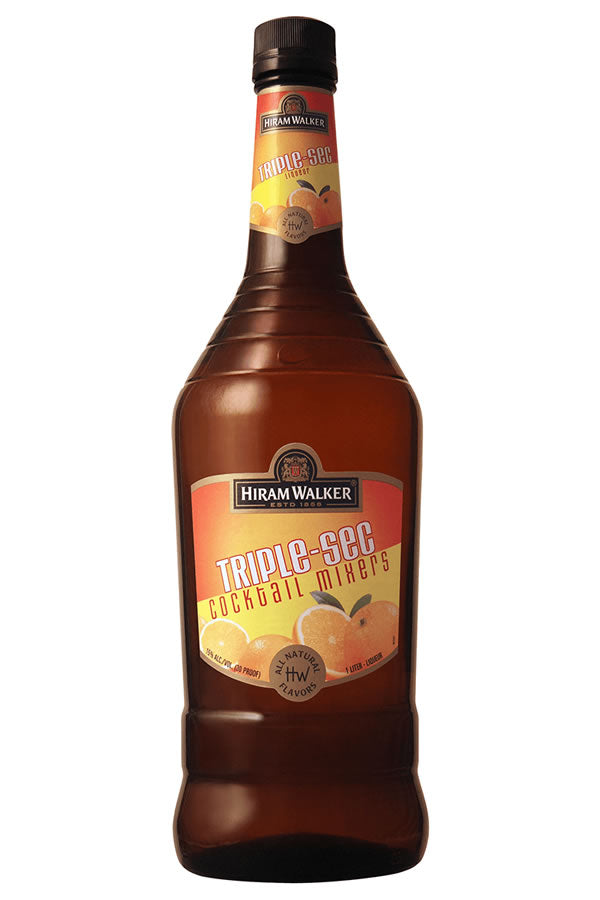 Hiram Walker Triple Sec 1L | Triple-Distilled Orange Liqueur – The
