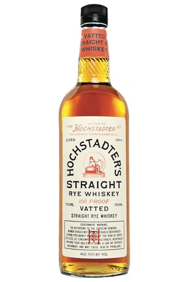Hochstadter's Vatted Straight Rye Whiskey 750ML - Rye | Shop Online at The Liquor Barn