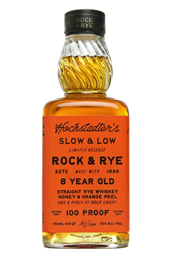 Hochstadter's Slow & Low Rock & Rye 6YR 750ML | 100 Proof – The Liquor Barn