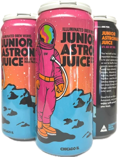 Illuminated Junior Astronaut 4Pk