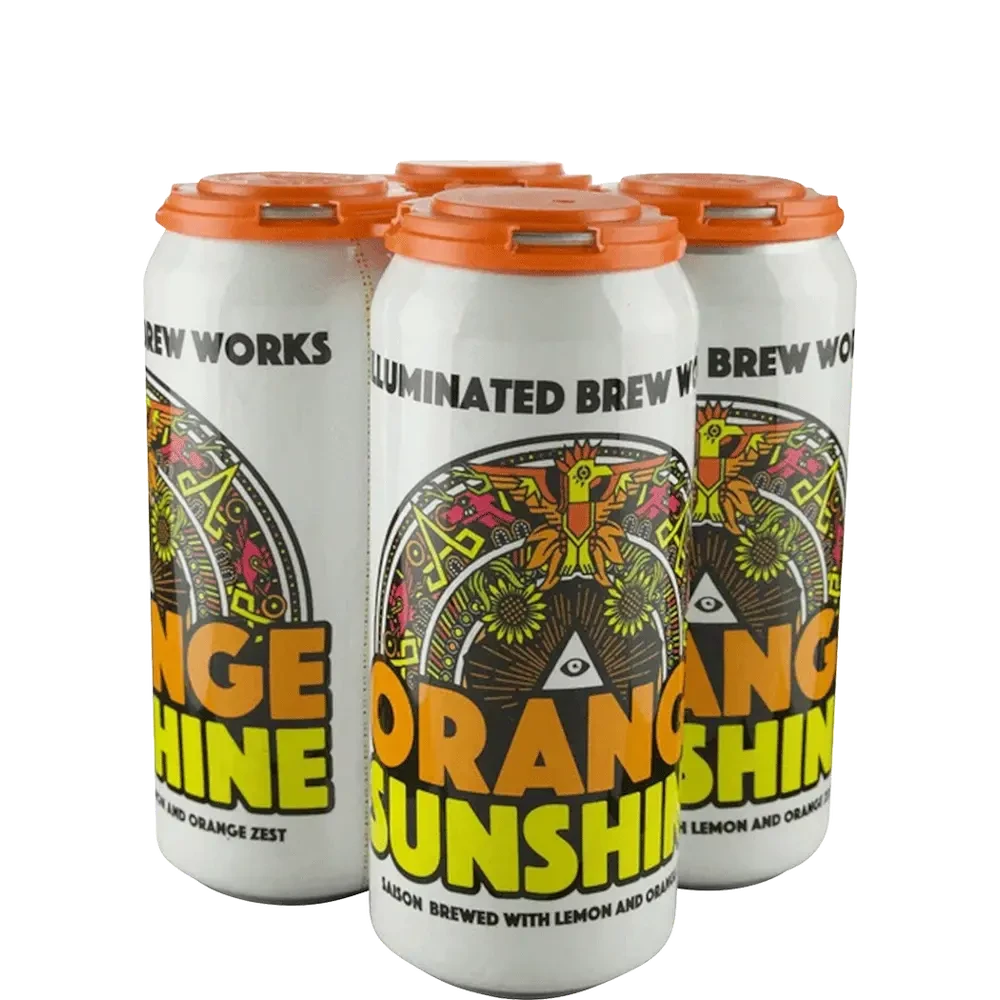 Illuminated Orange Sunshine 4Pk