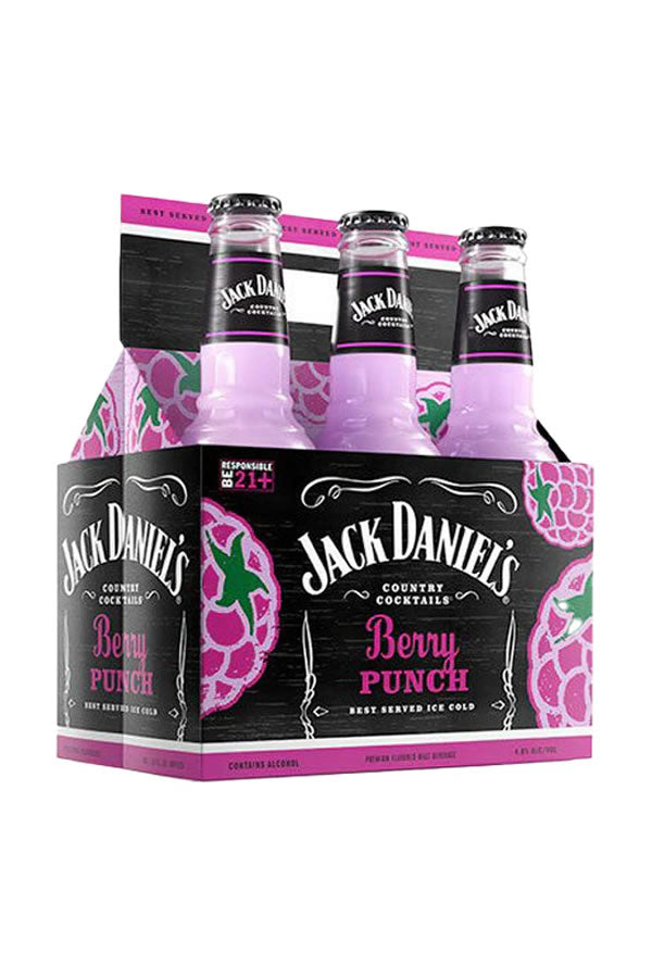 Jack Daniel's Country Cocktails Berry Punch 6Pk | 4.8% ABV – The