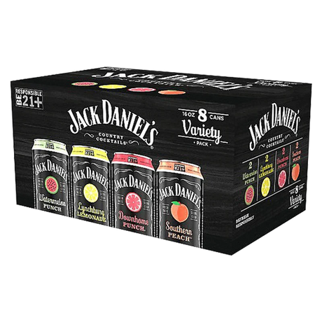 Jack Daniel's Country Cocktails Variety 8 Pack - Flavored Malt Beverage | Shop Online at The Liquor Barn