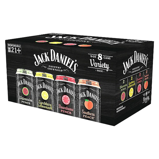 Jack Daniel's Country Cocktails Variety 8 Pack - Flavored Malt Beverage | Shop Online at The Liquor Barn