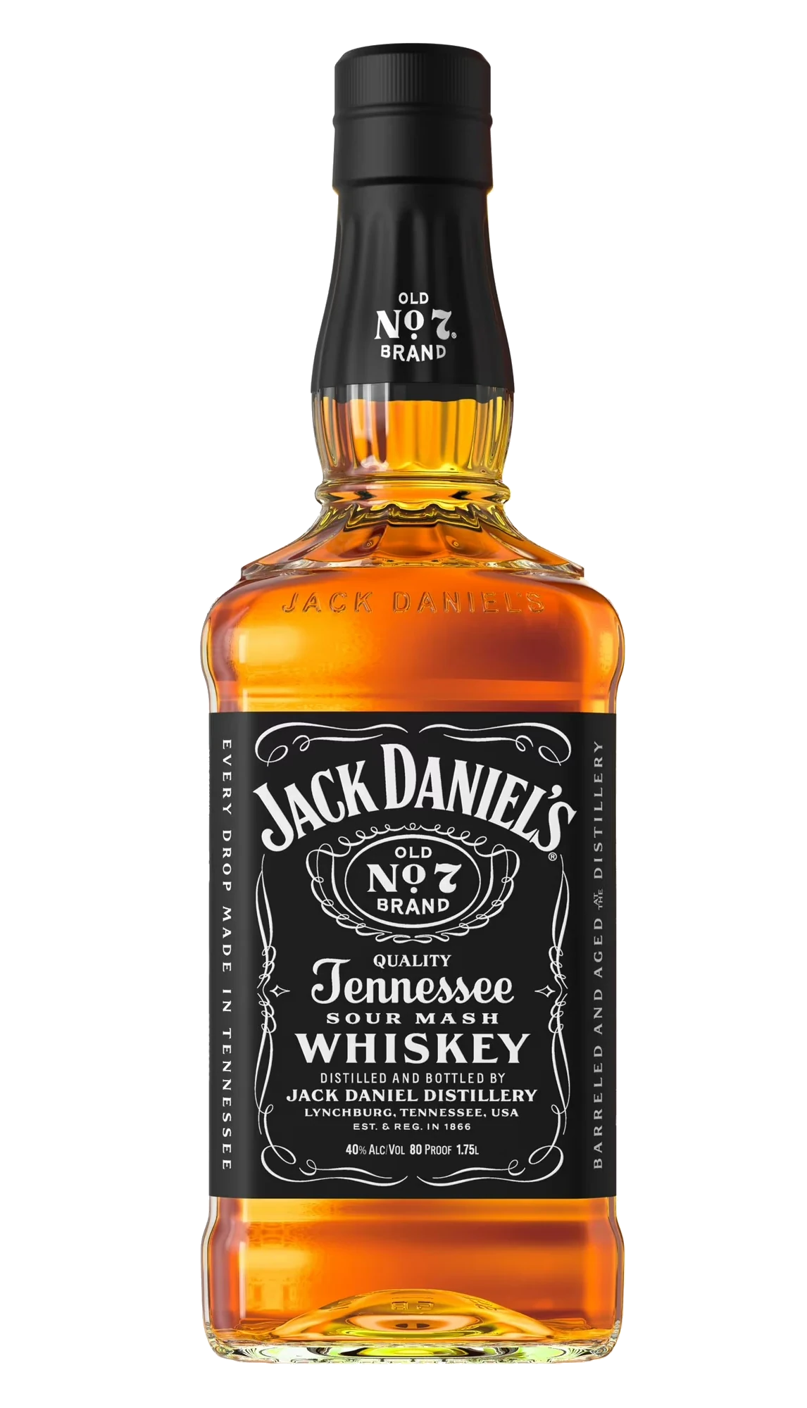 Jack Daniel's Old No 7 Tennessee Whiskey 1.75L - Whiskey | Shop Online at The Liquor Barn