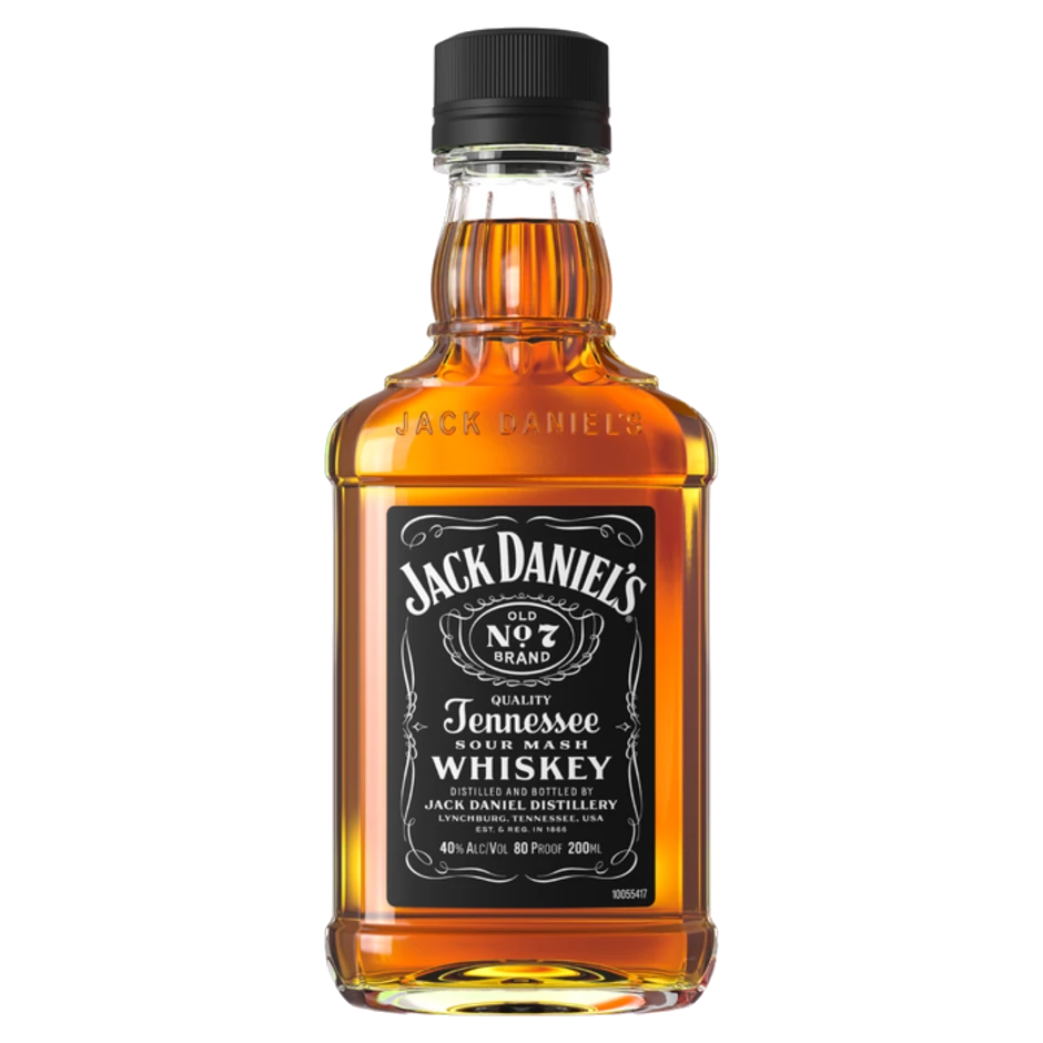 Jack Daniel's Old No 7 Tennessee Whiskey 200ML - Whiskey | Shop Online at The Liquor Barn