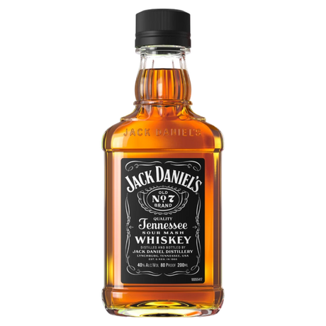 Jack Daniel's Old No 7 Tennessee Whiskey 200ML - Whiskey | Shop Online at The Liquor Barn