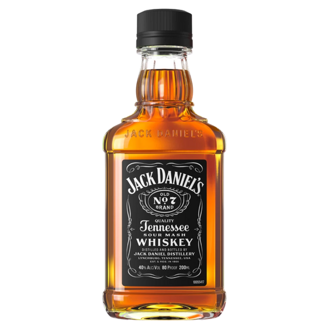 Jack Daniel's Old No 7 Tennessee Whiskey 200ML - Whiskey | Shop Online at The Liquor Barn