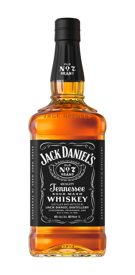 Jack Daniels Old No 7 Tennessee Whiskey 1L - Whiskey | Shop Online at The Liquor Barn