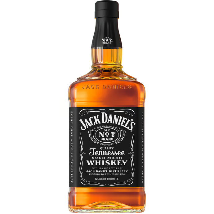 Jack Daniels Old No 7 Tennessee Whiskey 3L - Whiskey | Shop Online at The Liquor Barn