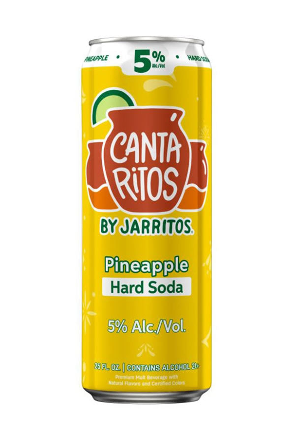 Jarritos Cantaritos Pineapple Hard Soda