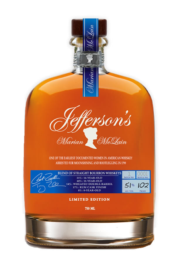 Jefferson's Marian McLain Bourbon