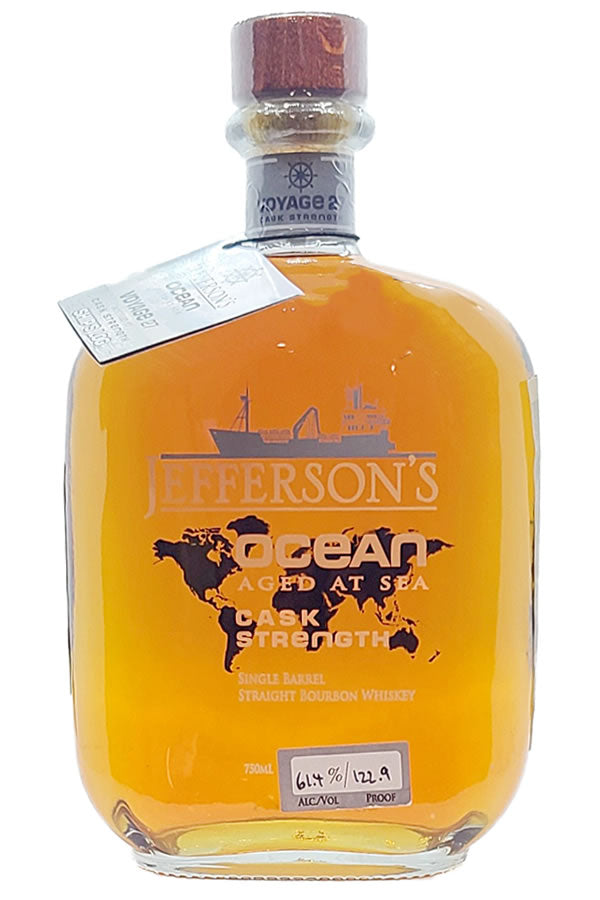 Jefferson's Ocean Aged Cask Strength Liquor Barn Single Barrel Bourbon