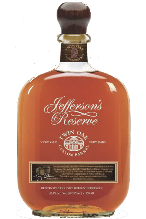 bourbon様 Jefferson's Reserve Twin Oak 750ML | Double-Oaked Bourbon – The