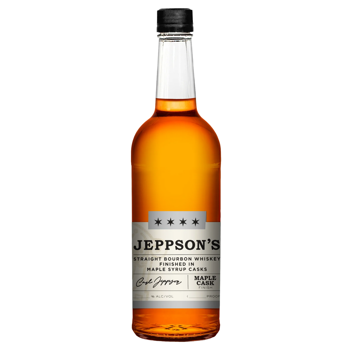 Jeppson's Straight Bourbon Maple Syrup Finish 750M