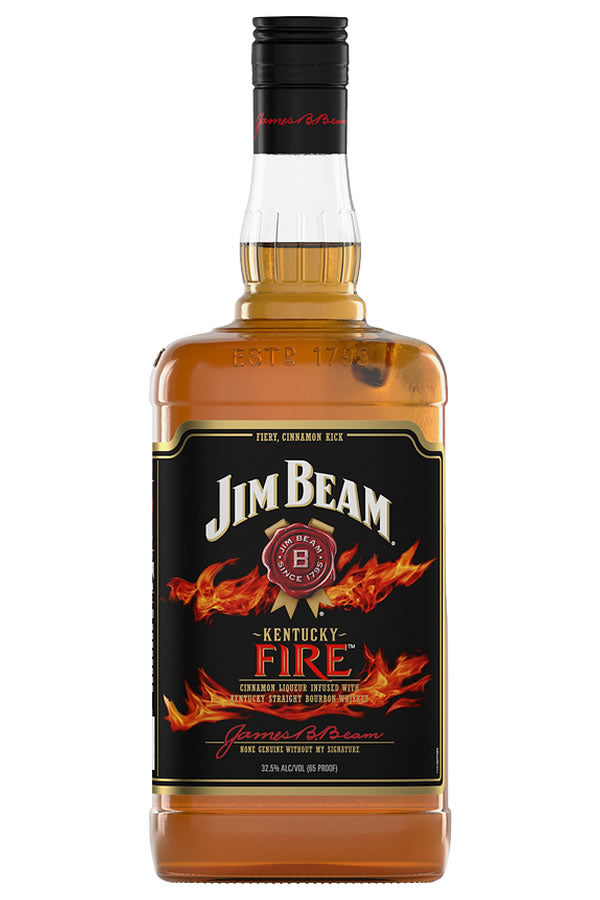 Jim Beam Kentucky Fire 1.75L | Cinnamon Bourbon Whiskey – The