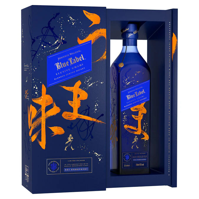 【冬バーゲン★】 Johnnie 750ML Label Blue Edition Umami Elusive Walker ウイスキー
