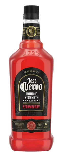 Jose Cuervo Authentic Double Strength Strawberry Margarita 1.75L