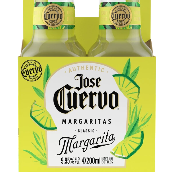 Jose Cuervo Authentic Margarita 4Pk 200ML