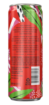 Jose Cuervo Authentic Sprakling Strawberry Margarita 4Pk Cans