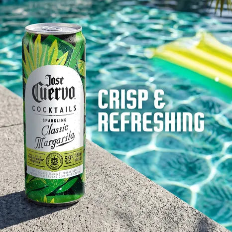Jose Cuervo Authentic Sparkling Margarita 4Pk Cans
