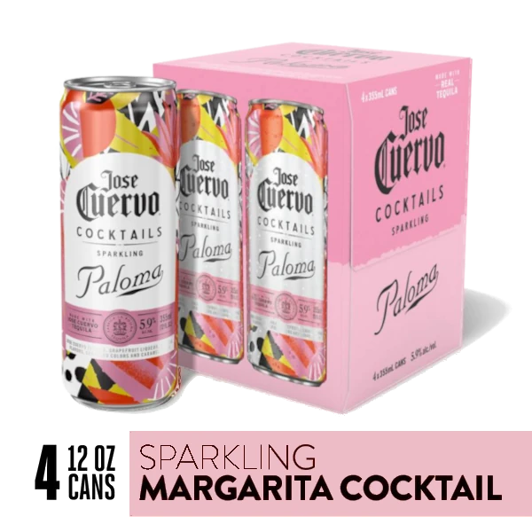 Jose Cuervo Authentic Sparkling Paloma 4Pk