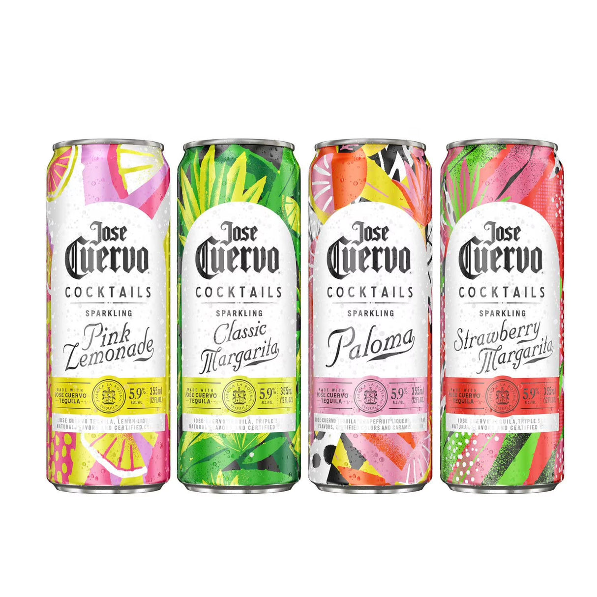 Jose Cuervo Sparkling Variety 8-Pack Cans | RTD Tequila – The