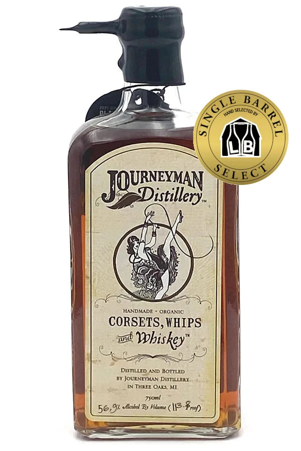 Journeyman Corsets, Whips & Whiskey Liquor Barn Single Barrel 750ML