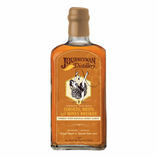 Journeyman Corsets Whips & Honey Whiskey 750ML | Cask Strength