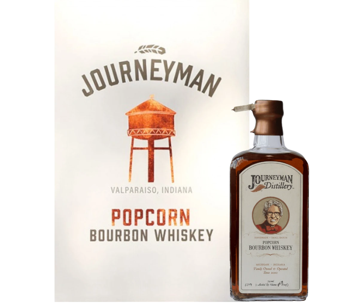 Journeyman Popcorn Bourbon 750ML
