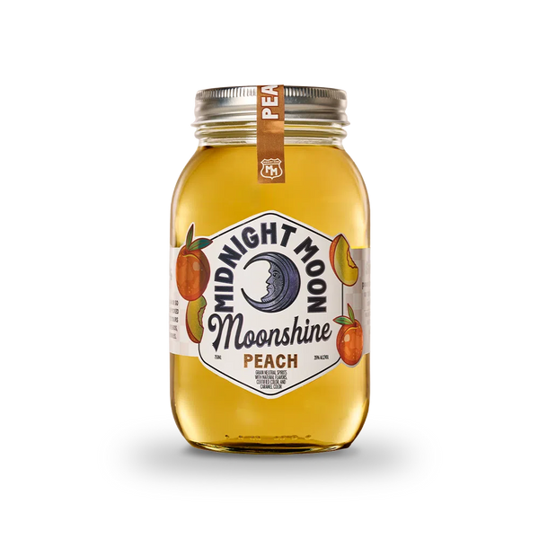 Midnight Moon Peach Moonshine 750ML | Real Fruit Infused – The