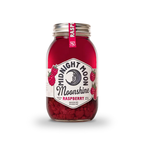 Midnight Moon Raspberry Moonshine 750ML - Flavored Whiskey | Shop Online at The Liquor Barn