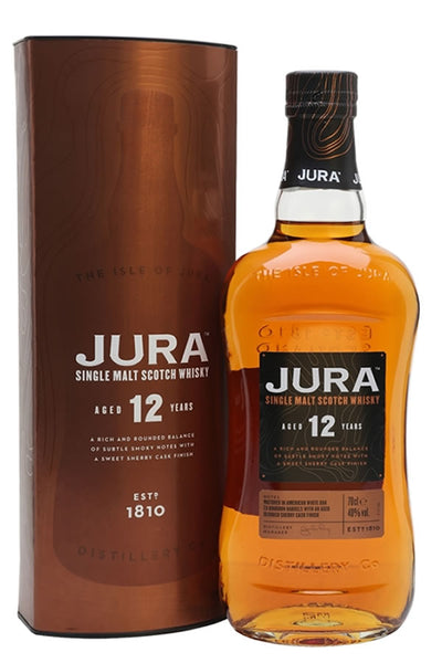 Jura 12 Year Single Malt Scotch 750ML | Sherry-Finished – The