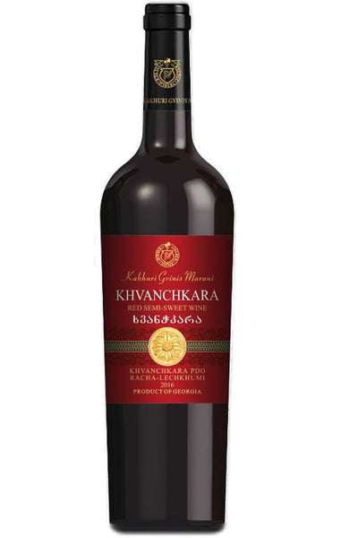 Kakhuri Gvinis Marani Khvanchkara 750ml | Georgian Semi-Sweet Red