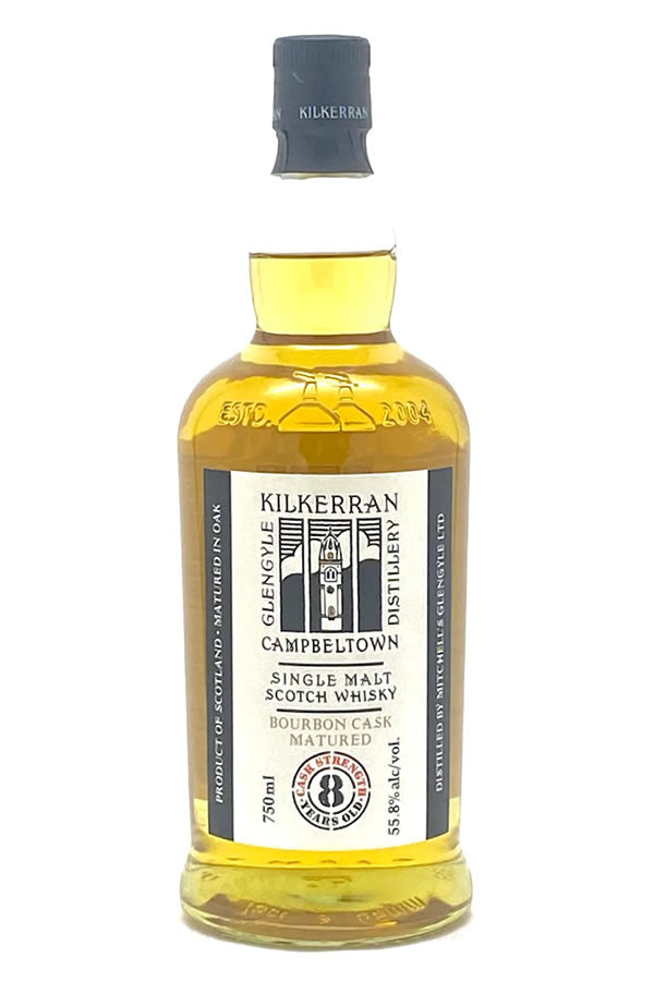 希少 Kilkerran 8年 Bourbon Cask Matured Kilkerran 8 Year Bourbon Cask Single Malt 750ML | Campbeltown