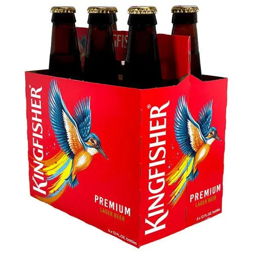 Kingfisher 6-Pack Premium Lager | India's Top-Selling Beer – The Liquor Barn