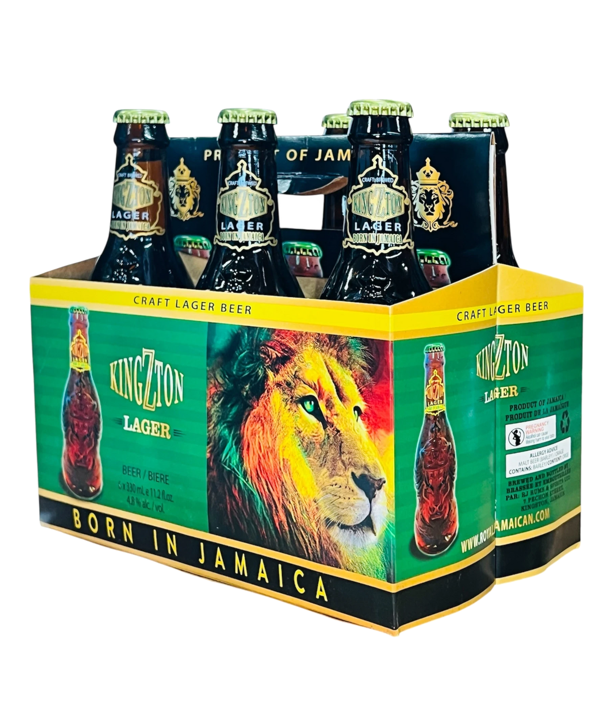 Kingzton Jamaican Lager 6Pk - Beer | Shop Online at The Liquor Barn